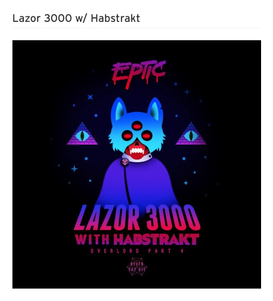 EPTIC & Habstrakt new track  Lazor 3000