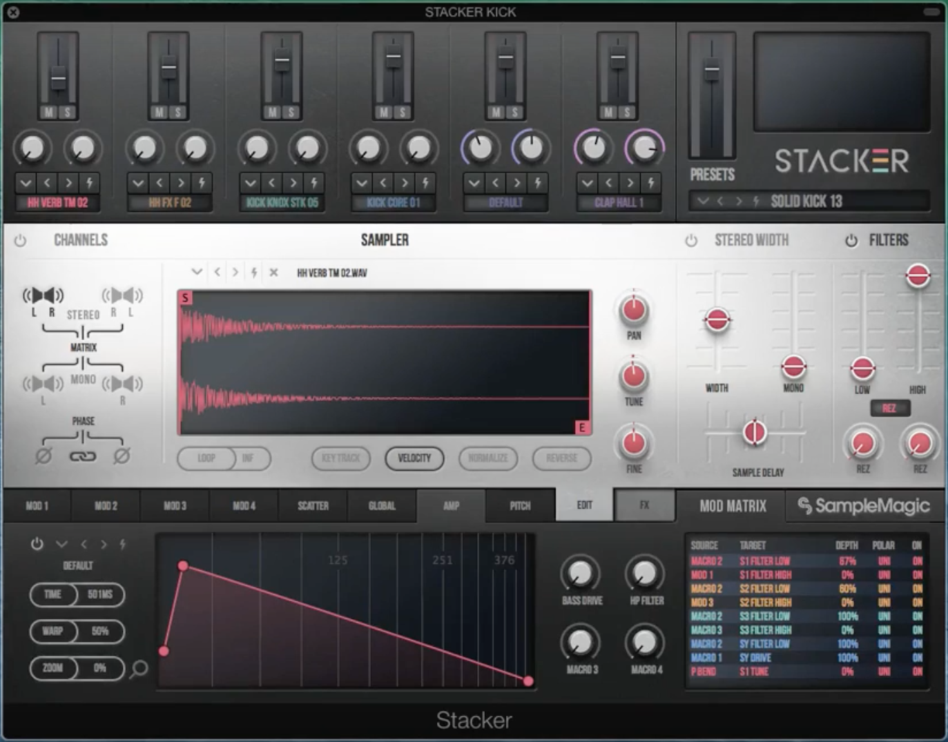 STACKER Evolve your drums: the ultimate drum layer and sound design tool.