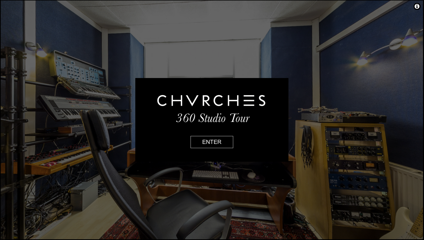 CHVRCHES virtual studio tour!
